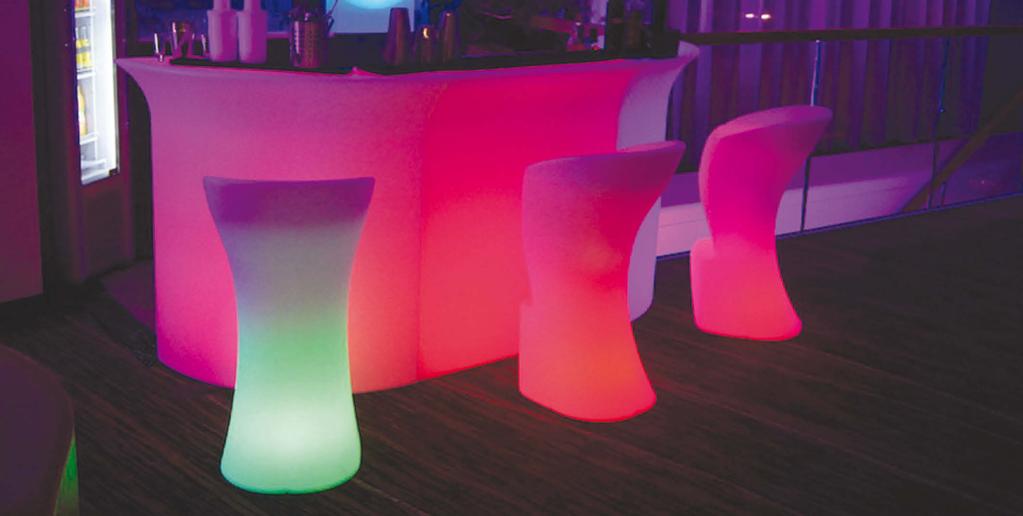 MEBLE LED Bar / Recepcja MEBLE LED stanowią idealny dodatek dekoracyjny, spełniający również swoje