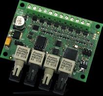 na integráciu systémov prevodník RS-232 pripájaný na zbernicu LCD klávesníc komunikácia s programom GUARDX obsluha monitoringu cez RS-232 otvorený protokol na integráciu s inými systémami MODULY GSM