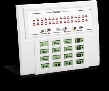 Inteligentné zabezpečovacie systémy OBSLUHA A KONTROLA SYSTÉMOV VERSA VERSA-LCD-GR / VERSA-LCD-BL VERSA-LED-GR / VERSA-LED-BL VERSA-LCD-GR LCD klávesnica pre ústredne zo série VERSA čitateľný LCD