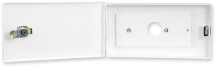 OBU-M-LED-S Skrinka rozmery: 140 x 135 x 40 mm