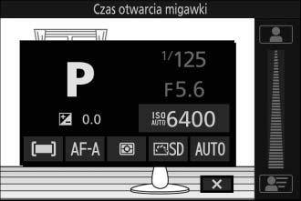 Menu & (funkcja) Aby wyświetlić menu funkcji i dostosować ustawienia aparatu lub uzyskać dostęp do opcji odtwarzania, naciśnij & (funkcja) na wybieraku wielofunkcyjnym.