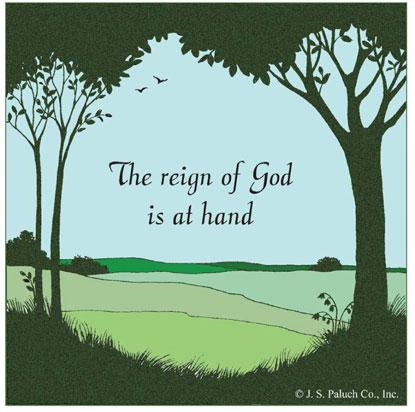 When we greet in peace the person near us at Mass, we share the touch of a handshake or embrace, sincere eye contact, and friendly words. The scriptures speak of a similar peace.