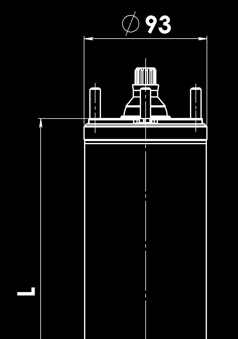 Figura 1: Figure 1: Figure 1: Rysunek 1: Schema di collegamento per motore 4" serie GG versione monofase Wiring diagram for motor 4" GG series single-phase version Schéma de connexion pour moteur 4"