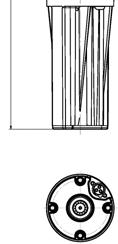 Figura 1: Figure 1: Figure 1: Rysunek 1: Schema di collegamento per motore 4" serie TW Wiring diagram for motor 4" TW series Schéma de connexion pour moteur 4" série TW Schemat podłączenia dla