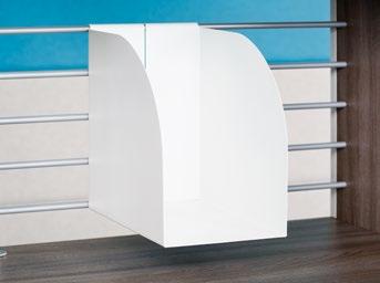 Thanks to the Play&Work functional accessories, everything is within reach and everyday work becomes more effective.