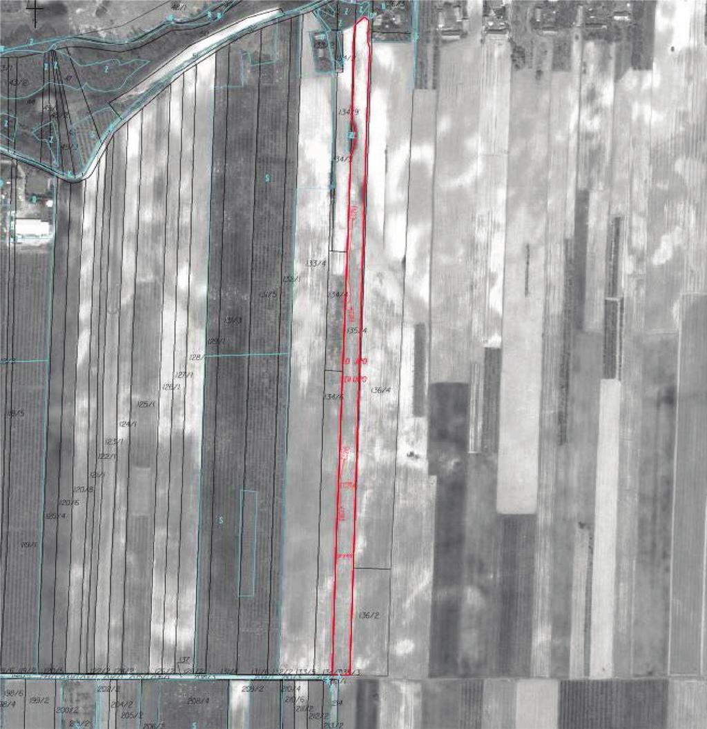 Kontrola upraw rolnych... Rysunek 1. Satelitarna ortofotomapa do kontroli terenowej w 2012 roku. Figure 1.Satellite orthophotomap to terrain control in 2012 year.