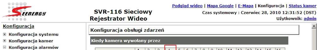 zaznaczamy Detekcję