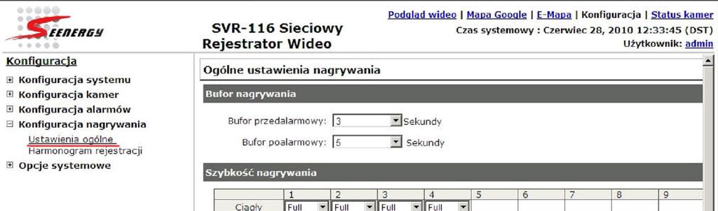 Konfiguracja alarmów