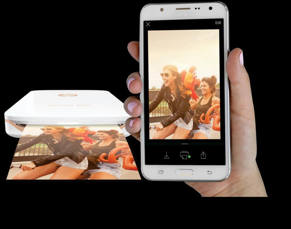 Aplikacja HP Sprocket spersonalizowane zdjęcia Zdjęcia z