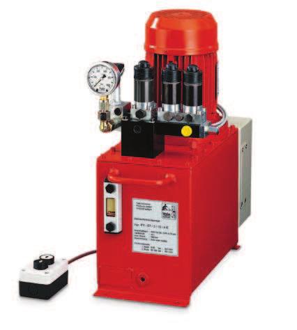 Pompy elektryczne Typ siłownika PY - 04 PY - 04 PY - 07 PY - 07 PY - 11 Czas wysuwu tłoka mm/sekunde PY - 11 PY - 22 PY - 22 PYE - 40 PYE - 55 PYE - 75 PYE - 110 PYE - 180 t 5 99,9 5,4 155,9 14,2