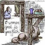 August 17th, 2014: 20th Sunday in Ordinary Time Page 3 Christian Prayer Today s Gospel recounts the story of a woman who asks for the healing of her daughter.