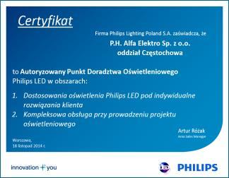 potrzeb klienta z wstępną analizą stanu bieżącego, poprzez audyt oświetlenia, wyliczenie kosztów modernizacji i zwrotu z inwestycji, do przedstawienia