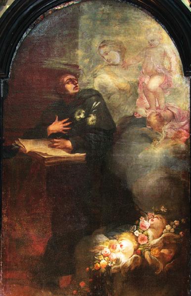 Klara, 1699, fragment, kościół Klarysek,