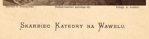 wcześniej niż w 1867 roku, bo dopiero wówczas otworzył w Krakowie swój zakład96.