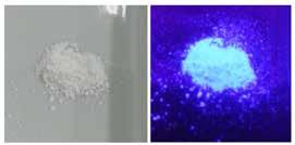 Blue phosphate UW AP 01 Product Properties and Application: UW AP 01 has high chemical, mechanical and thermal stability UW AP 01 is totally non-higroscopic material UW AP 01 may be made as a powder