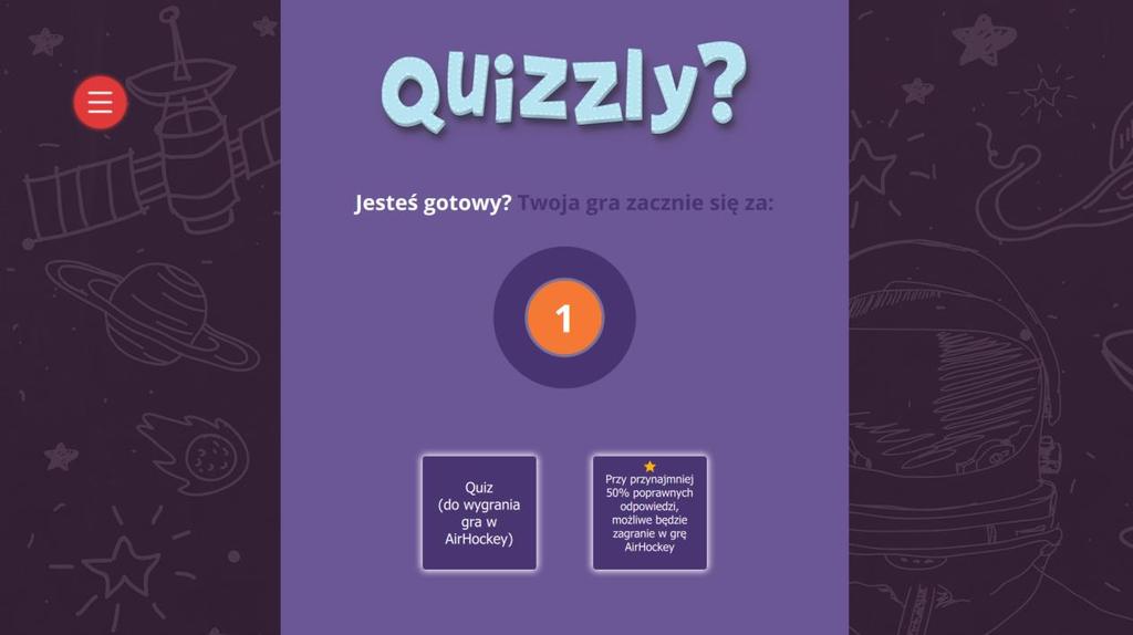 Ranking zawiera wyniki użytkowników wyświetlone w przesuwanej liście dla danej kategorii i poziomu trudności. Ekran przygotowania Czas do rozpoczęcia Opis nagród do wygrania Obraz 11.