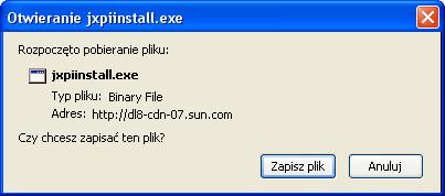 kliknąć przycisk jak wyżej. W odpowiedzi zostanie wyświetlone okno.
