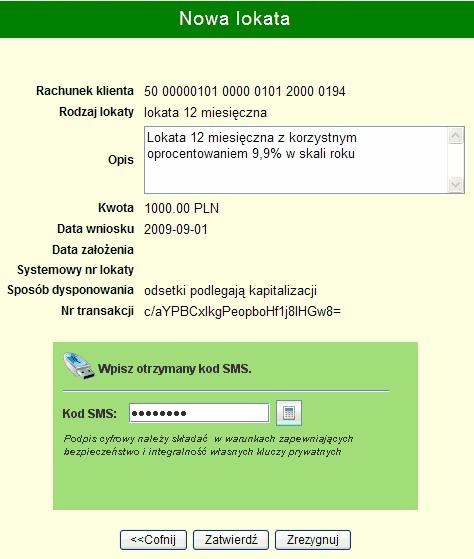 otrzymasz smsa