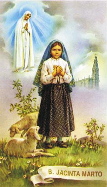 Dzieci z Fatimy Hiacynta Urodzi³a siê 11 marca 1910 r. w Aljustrel. Z jednej strony by³a bardzo ruchliwym i ywym dzieckiem, z drugiej zaœ nie brakowa³o jej - nieczêstej u dziecka - powagi.