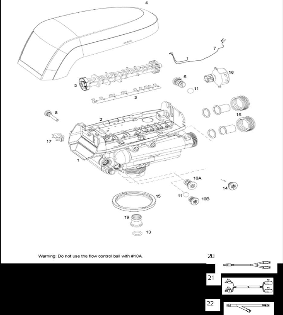 3.4. GŁOWICE SERIA 278 1 E1255105 Valve Assembly w/o Flow Controls 116,39 2 E1235338 Top Plate, 268/700 Series Valves 22,81 3 E1235339 Valve Disc Spring, One Piece, Performa 5,70 4 E1236246 Cover,