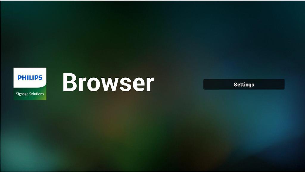=> Ustaw listę odtwarzania przeglądarki jako 1. Następnie urządzenie przenośne wyświetli w aplikacji przeglądarki stronę internetową dla 1-szego adresu URL. 7.