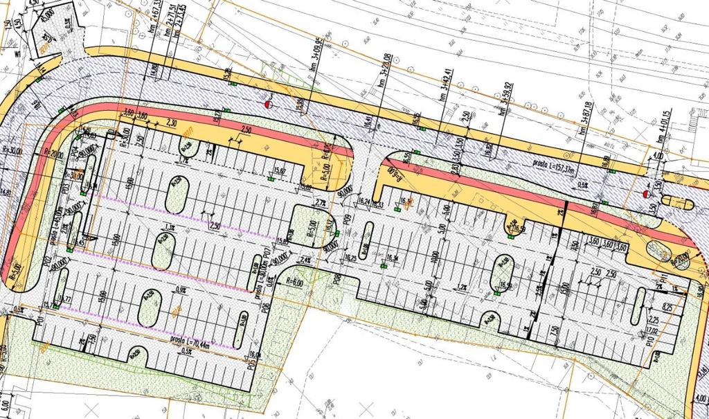 2. ANALIZA STANU ISTNIEJĄCEGO 2.1 Transport indywidualny W ramach opracowania analizie podany został parking wchodzący w obszar Transportowego Węzła Integracyjnego Tczew.