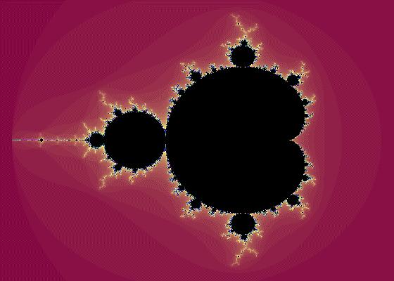 4 Rys.5. Fraktal Mandelbrota. Problemem, którym m.in. się zajmuję jest analiza dynamiki reaktorów chemicznych, tj. urządzeń, w których zachodzą reakcje chemiczne.