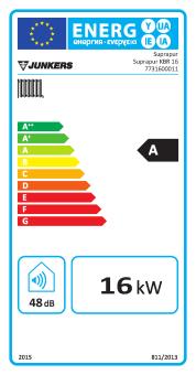 Informacje ogólne Stojący kocioł kondensacyjny - 16, 30 i 42 kw klasa energetyczna A Idealny do modernizacji instalacji z kotłami atmosferycznymi Bardzo efektywne