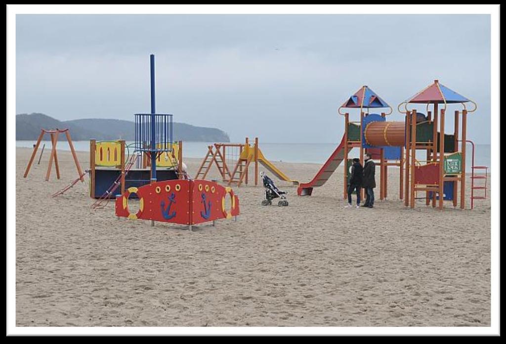 OKRĘG NR 1 Nowy plac zabaw na plaży Modernizacja schodów łączących ulicę Sobieskiego z Lipową Rewitalizacja pętli Reja