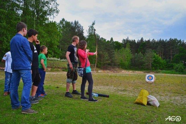 uczestnicy festynu się nie nudzili.