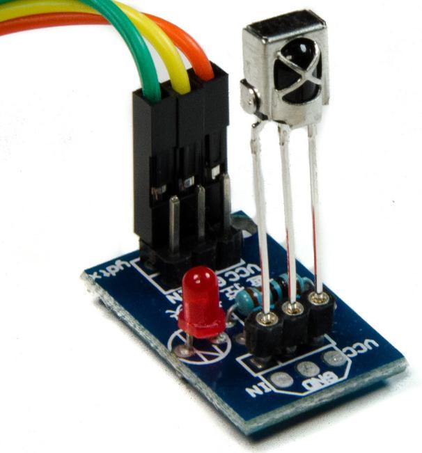 Częstotliwość nośnej - 38KHz Zasilanie - min 2.7V, max 5.