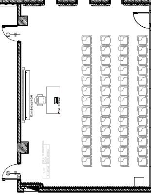 Numer pomieszczenia 3.01 (48,10m 2 ) - Sala 20 osobowa, wyposażona w monitor umożliwiający wyświetlanie materiałów dotyczących spotkania.