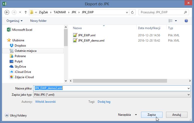 Tak jak wspomniałem na poprzedniej stronie, gdy program otworzy okno dialogowe wyboru pliku, oznacza to, że weryfikacja zakończyła się sukcesem.