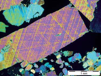 2%. Granulometric distribution of