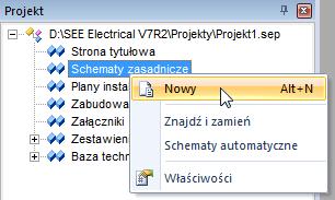 3. Rysowanie schematów 3.1 Zakładanie Schematu 1 