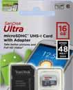 Karta pamięci microsd SANDISK z adapterem 31 99 37 99 8 Mpix 2000 mah Telefon GSM 5 ARCHOS 50F