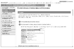 (niniejsza instrukcja) Opis ważnych informacji dotyczących bezpieczeństwa, nazwy części i komponentów, informacje na temat procedury włączania, przeglądy pracy, informacje dla osób zarządzających