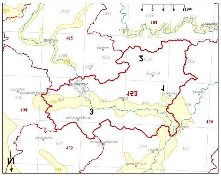 Jednolite części wód podziemnych (JCWPd) Na terenie gminy Białobrzegi znajduje się jednolita część wód podziemnych oznaczona od 2016r.