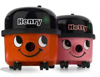 - 31 - HVR 200 Henry /HET 200 Hetty Vysávač na suché vysávanie - energeticky úsporný vysávač - Hi-Lo dve rýchlosti práce motora štandardné vybavenie - sada AS1 ø 32mm: - 601240 sacia hadica 2,4m -