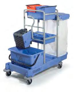 - 9 - NSC1603B/140 verzia 1 ServoClean: - červené vedro 17L - modré vedro 17L - univerzálny žmýkač mopu - 2 nádoby 16L - 2 vedierka 10L - držiak na plastové vrece 2x70L - bez mopu 342,00 rozmery:
