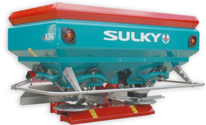 PL Rozsiewacze nawozów SULKY X 36 Instrukcja obsługi w języku polskim Producent: SULKY BUREL S.A.