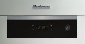 Wysoka estetyka Standardowo, tak jak wszystkie urządzenia marki Buderus, Logamax plus GB012-25KV2 to kocioł o nowoczesnym wzornictwie.