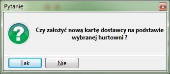 klawisz [ENT] OK i wówczas pojawi się następujące okno: 7.