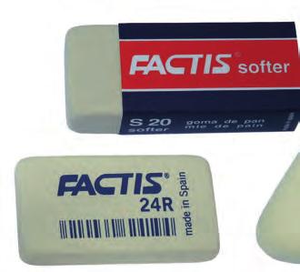 20373 Gumy FACTIS LX-24 23% 52645 Gumy FACTIS OV-24 23% Gumy do wymazywania FACTIS/Hiszpania Uniwersalne i