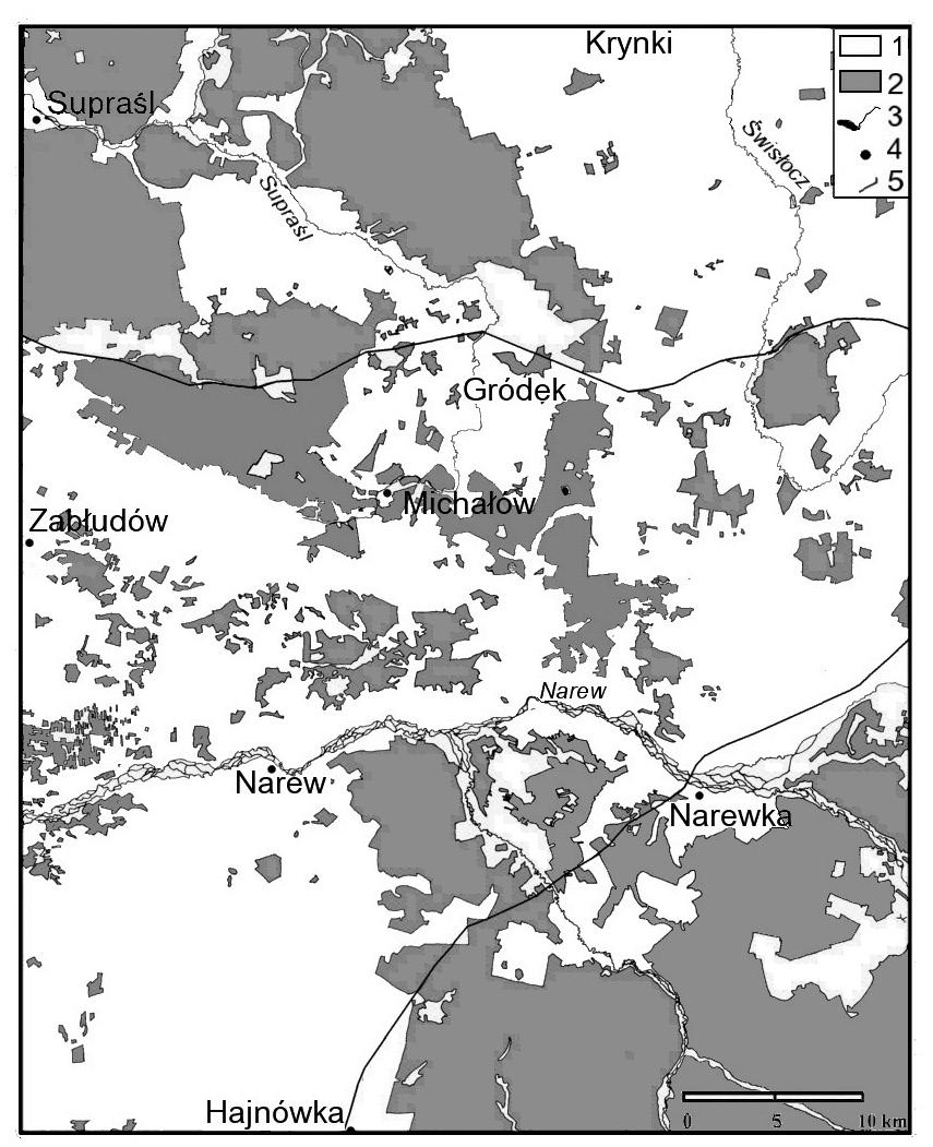 188 części może to wynikać z generalizacji (mapa z 1915 r.