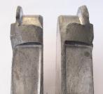 The shape of a model forging after the additional operation of forming(sizing) the upper parts of the arms Rys. 28.