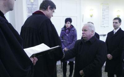 Uroczystość odbyła się w trakcie głównego nabożeństwa niedzielnego, a prowadził ją bp Ryszard Bogusz w asyście ks. Marcin Orawskiego.