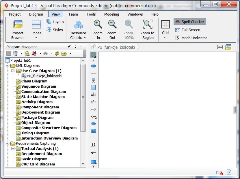 (DPU) nadanie nazwy diagramowi typu Use Case 1.2.