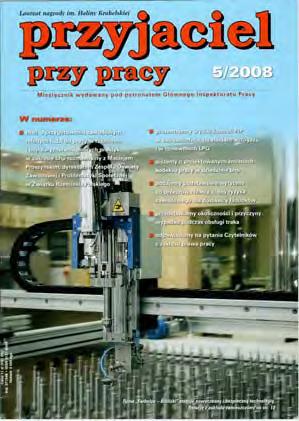 Nr 5 (696) MAJ 2008 Szkodzi i kosztuje 3 Nawiązujemy do tradycji 6 Włos się jeży 10 Czarna strona boomu budowlanego 12 Przydatny projekt 13 Podstawowe wytyczne do przeprowadzania oceny