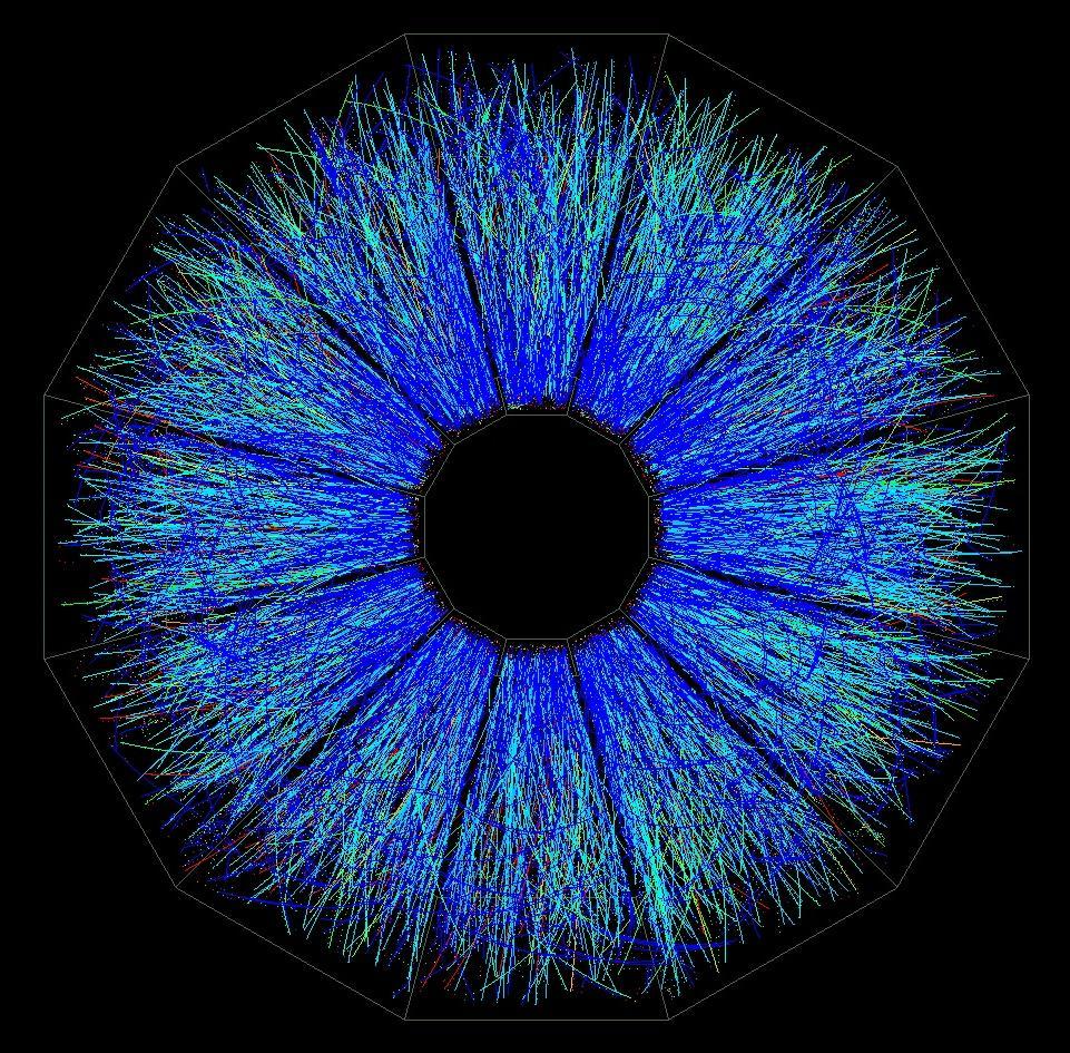 Au + Au Collisions at RHIC Central